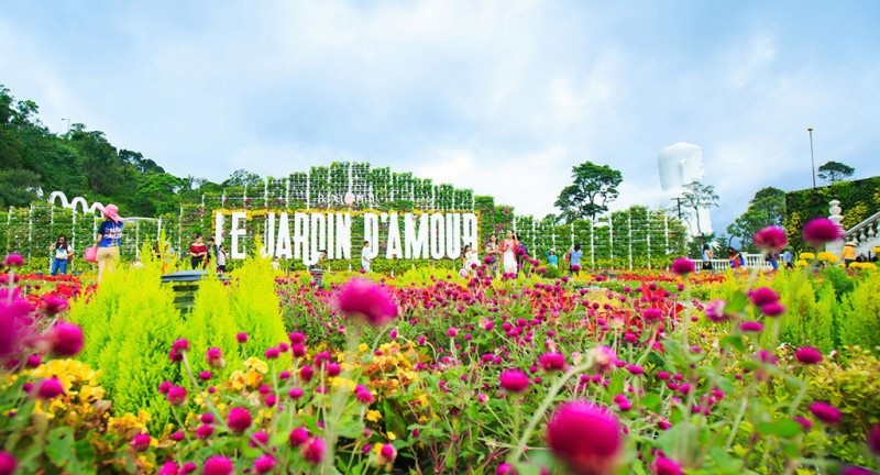 바나힐 Le Jardin d’Amour 꽃정원
